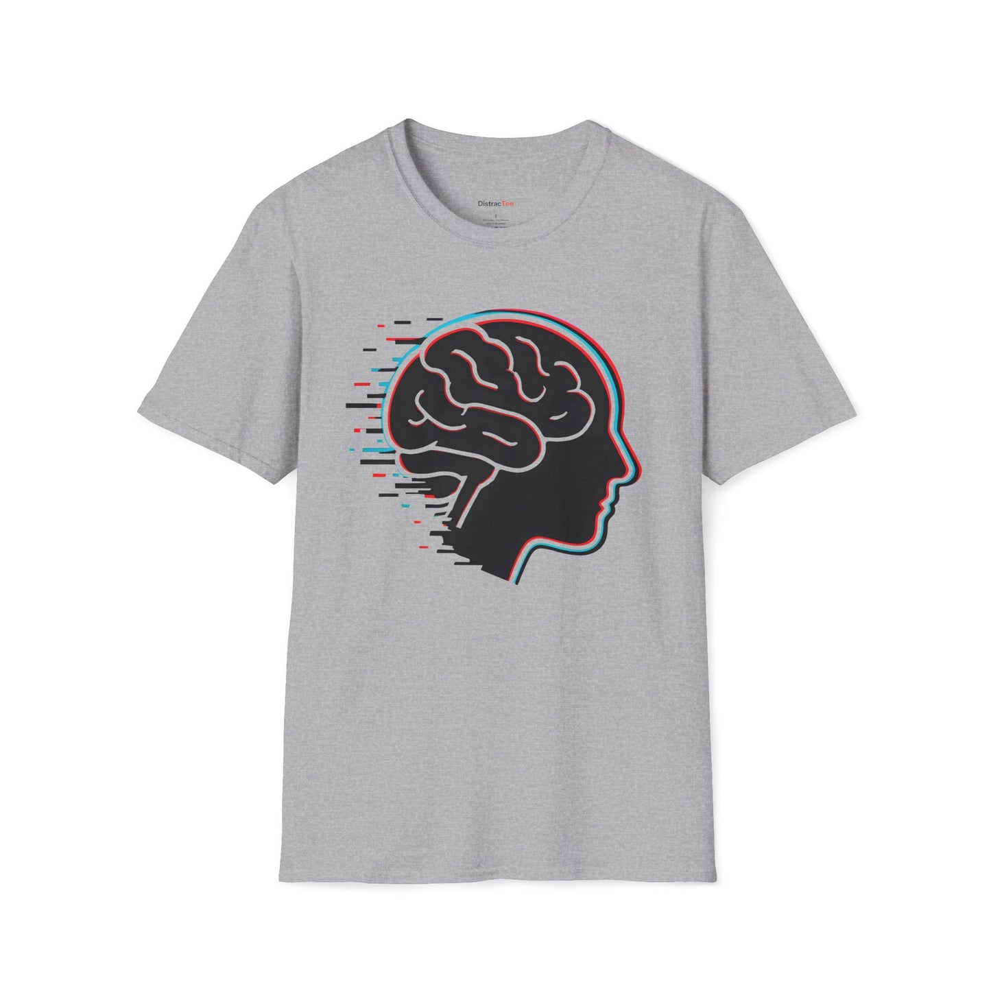 ADHD Glitch brain burst T-shirt