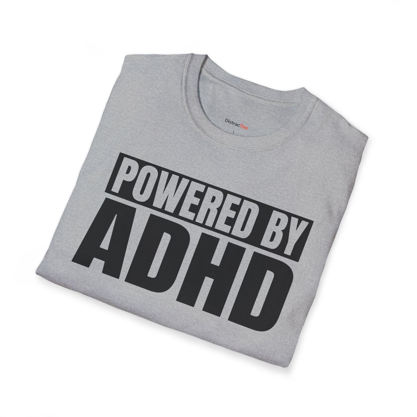 Powered by ADHD T-shirt