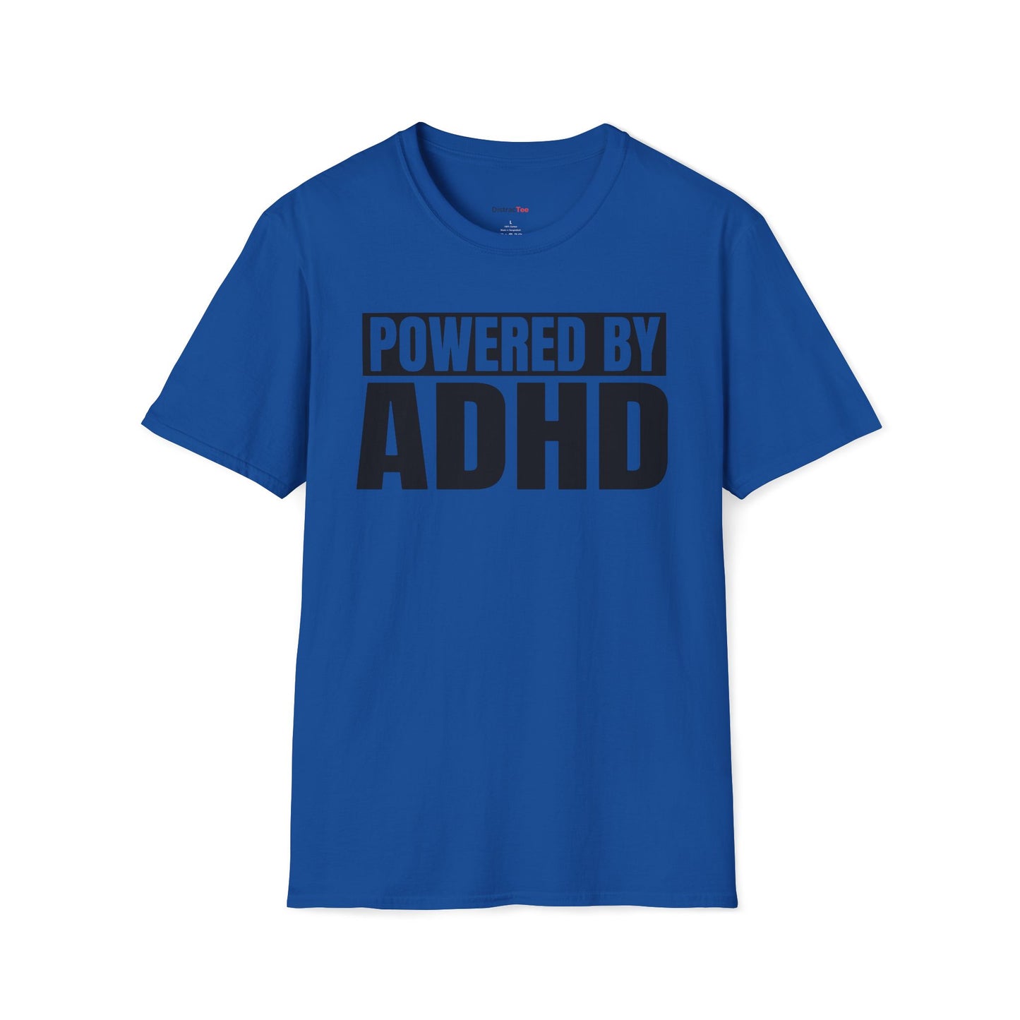 Powered by ADHD T-shirt