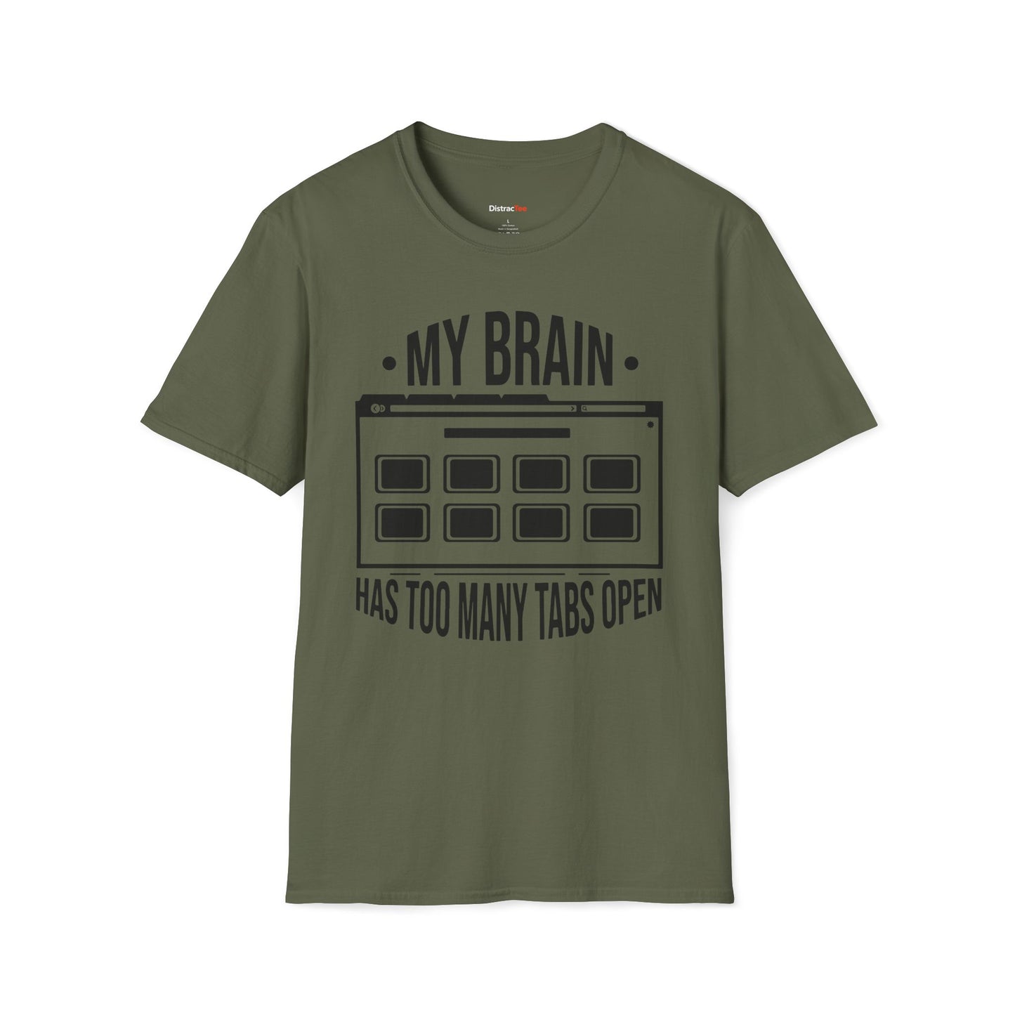 My brain has too many tabs open T-shirt