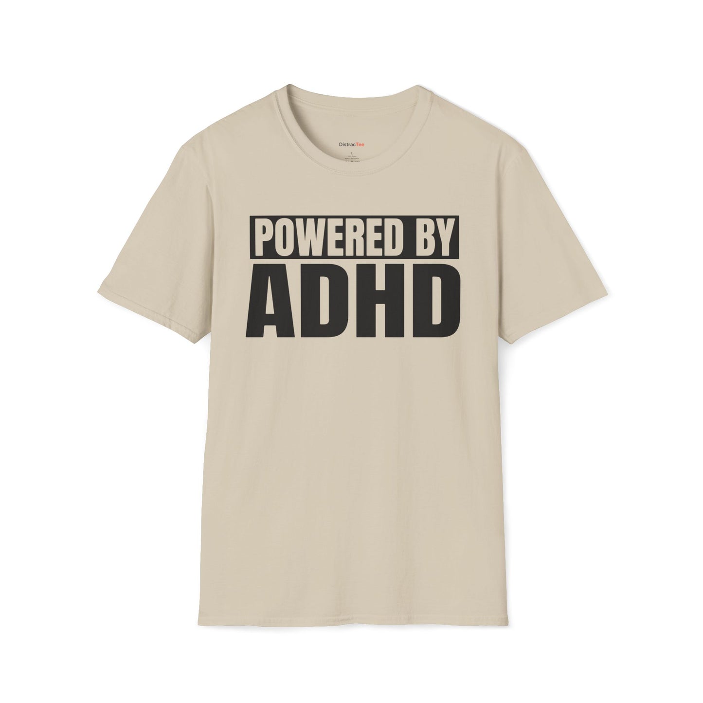 Powered by ADHD T-shirt
