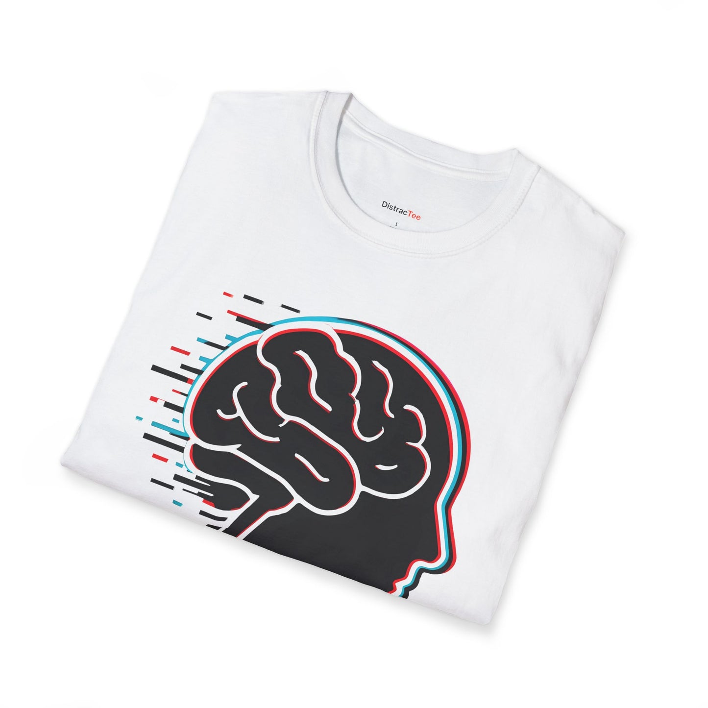 ADHD Glitch brain burst T-shirt