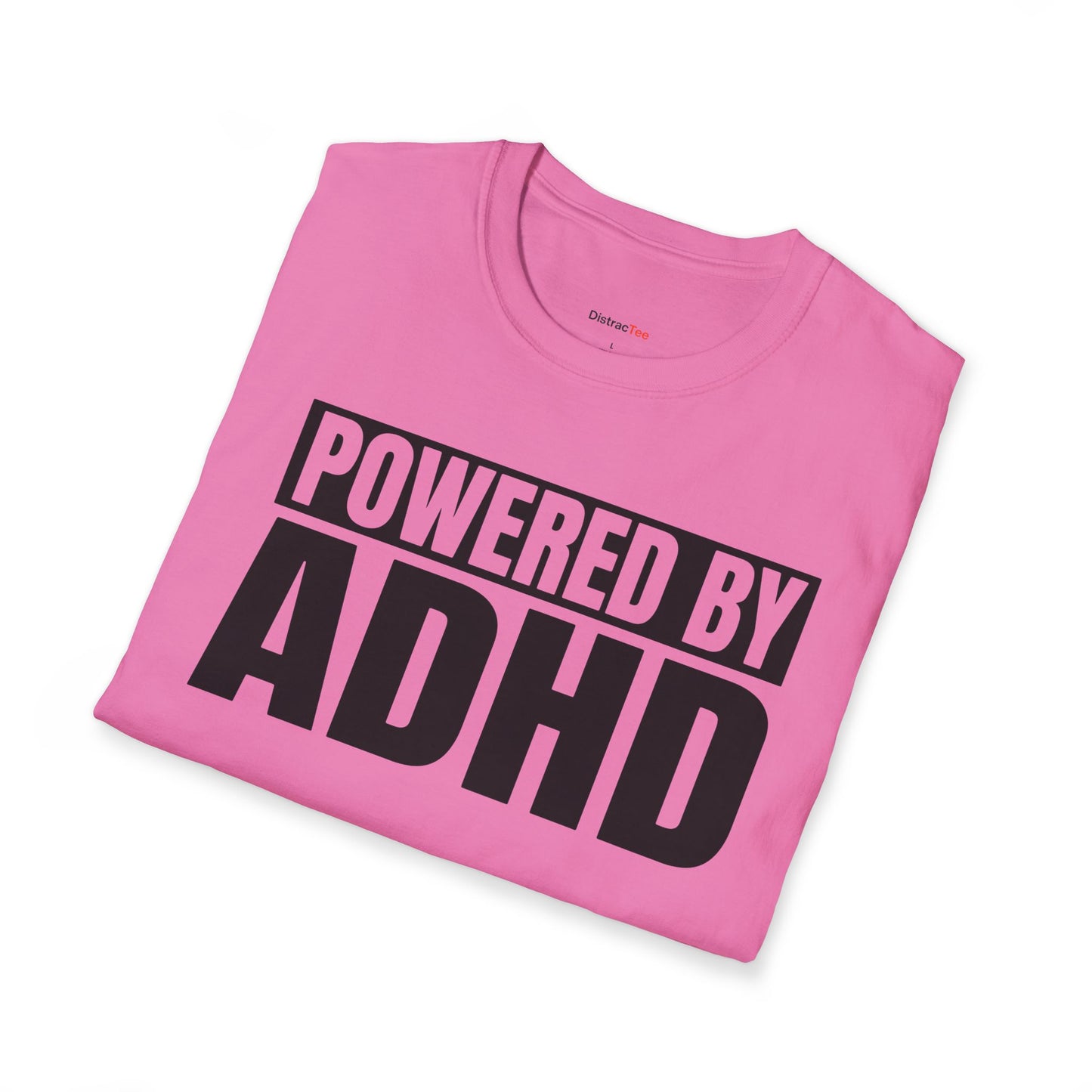 Powered by ADHD T-shirt