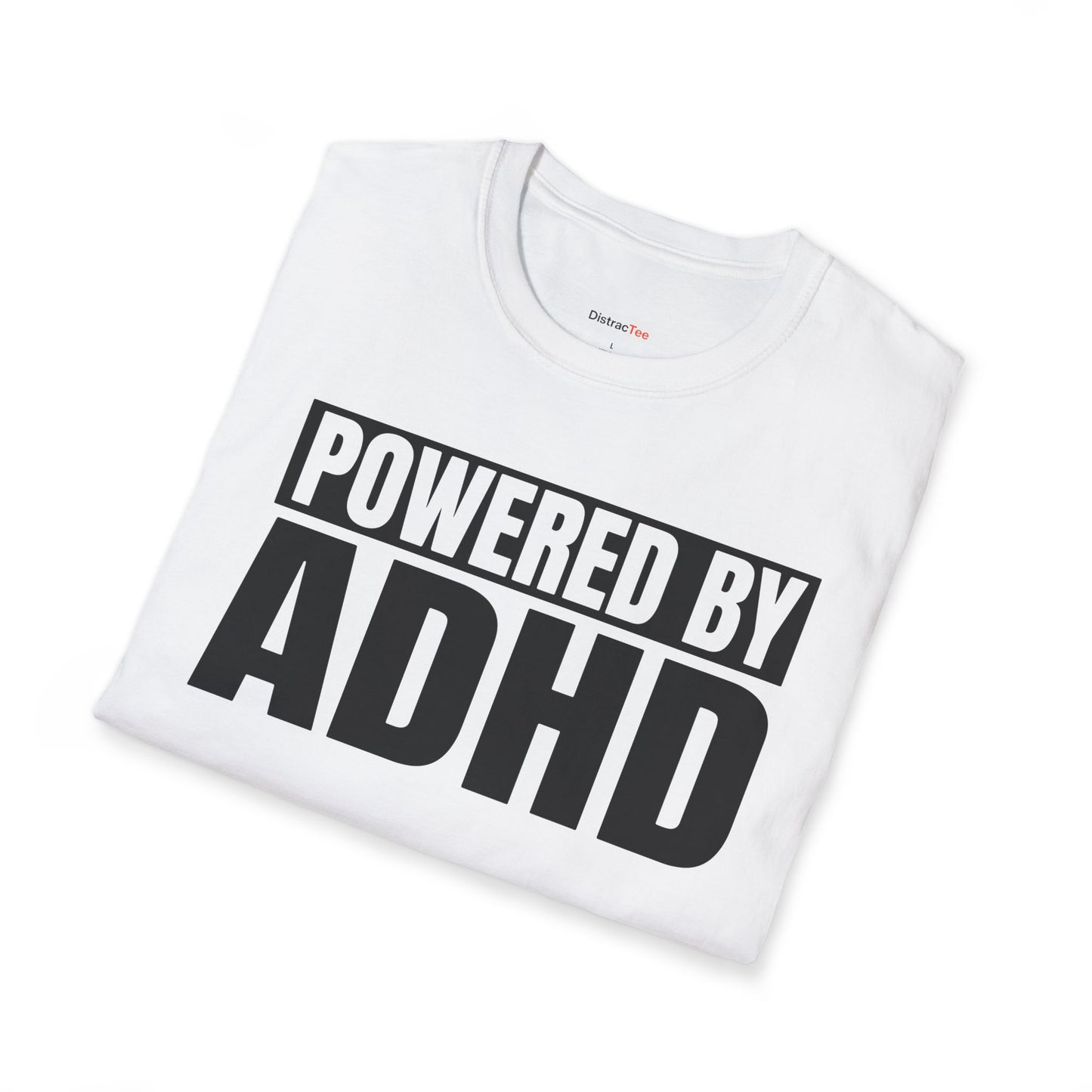 Powered by ADHD T-shirt