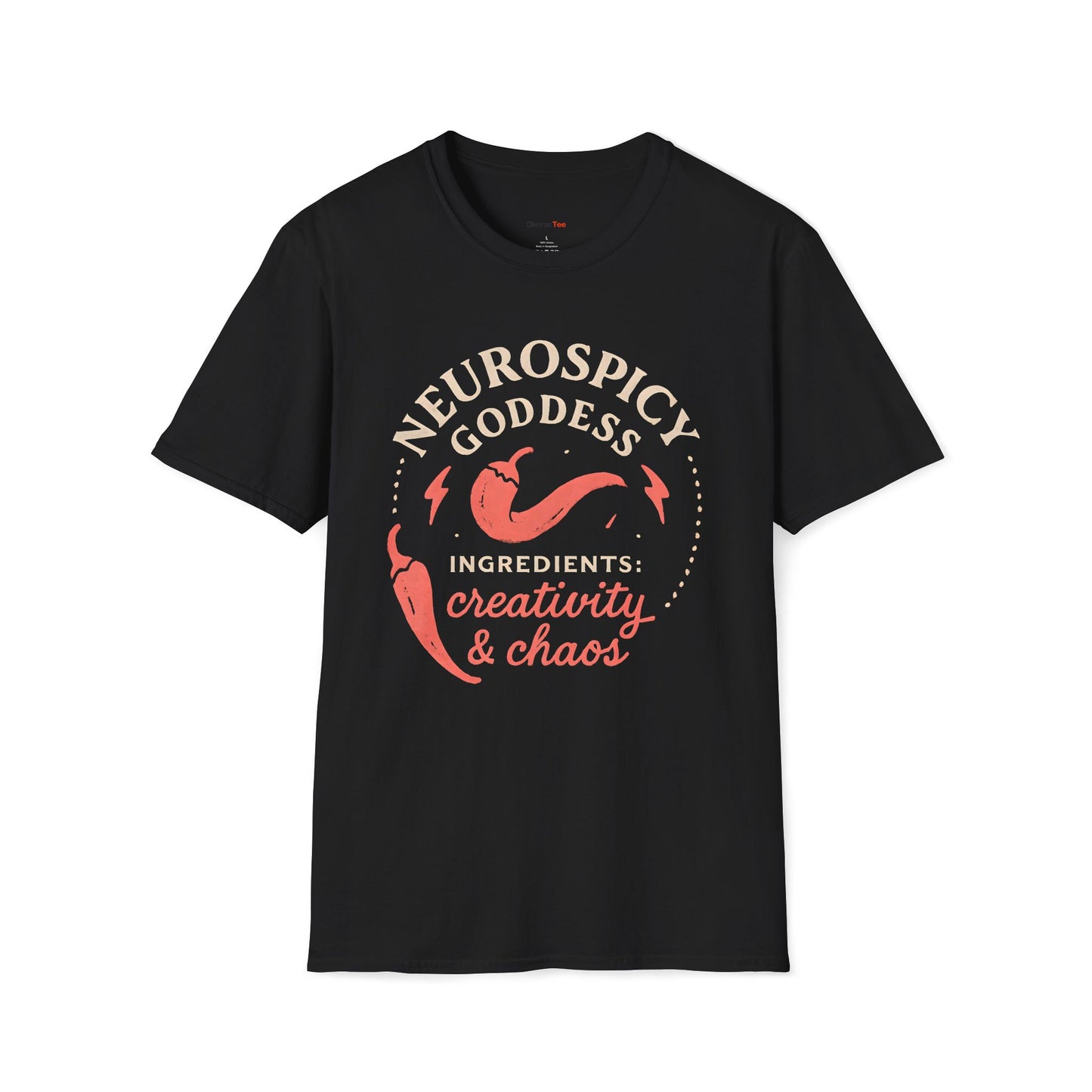Neurospicy Goddess T-shirt
