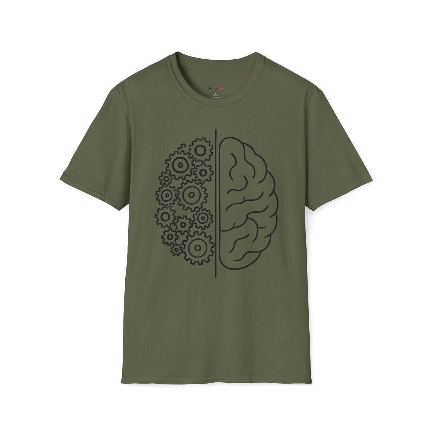 ADHD Brain Cogwheel T-shirt