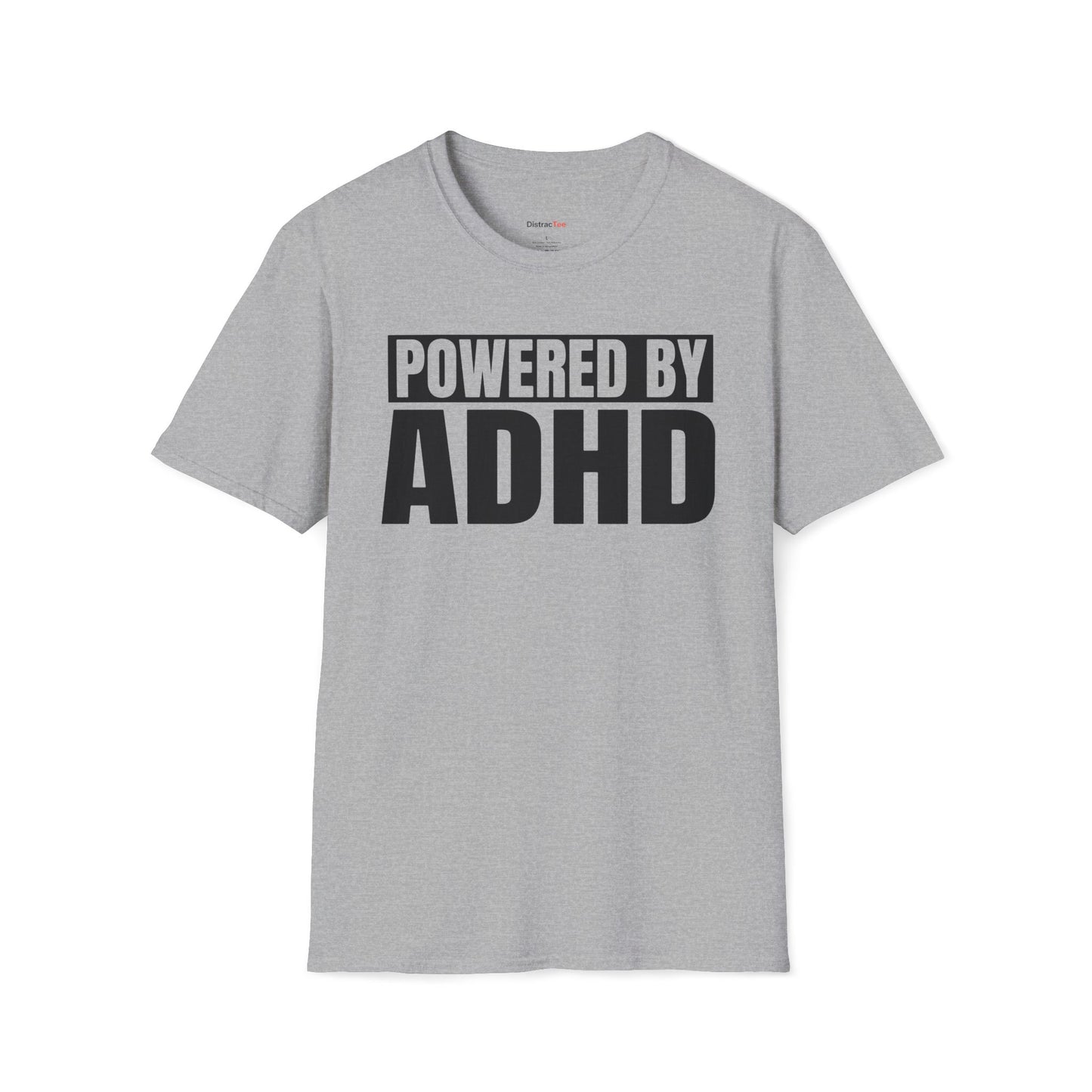 Powered by ADHD T-shirt