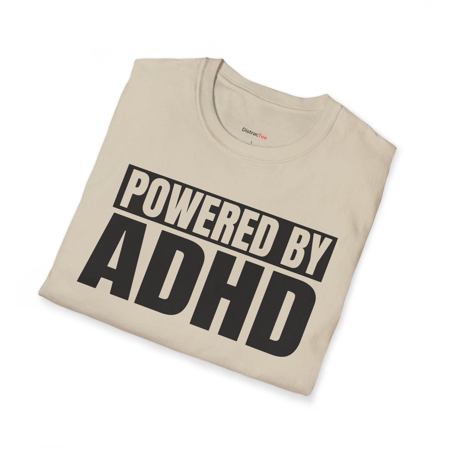 Powered by ADHD T-shirt