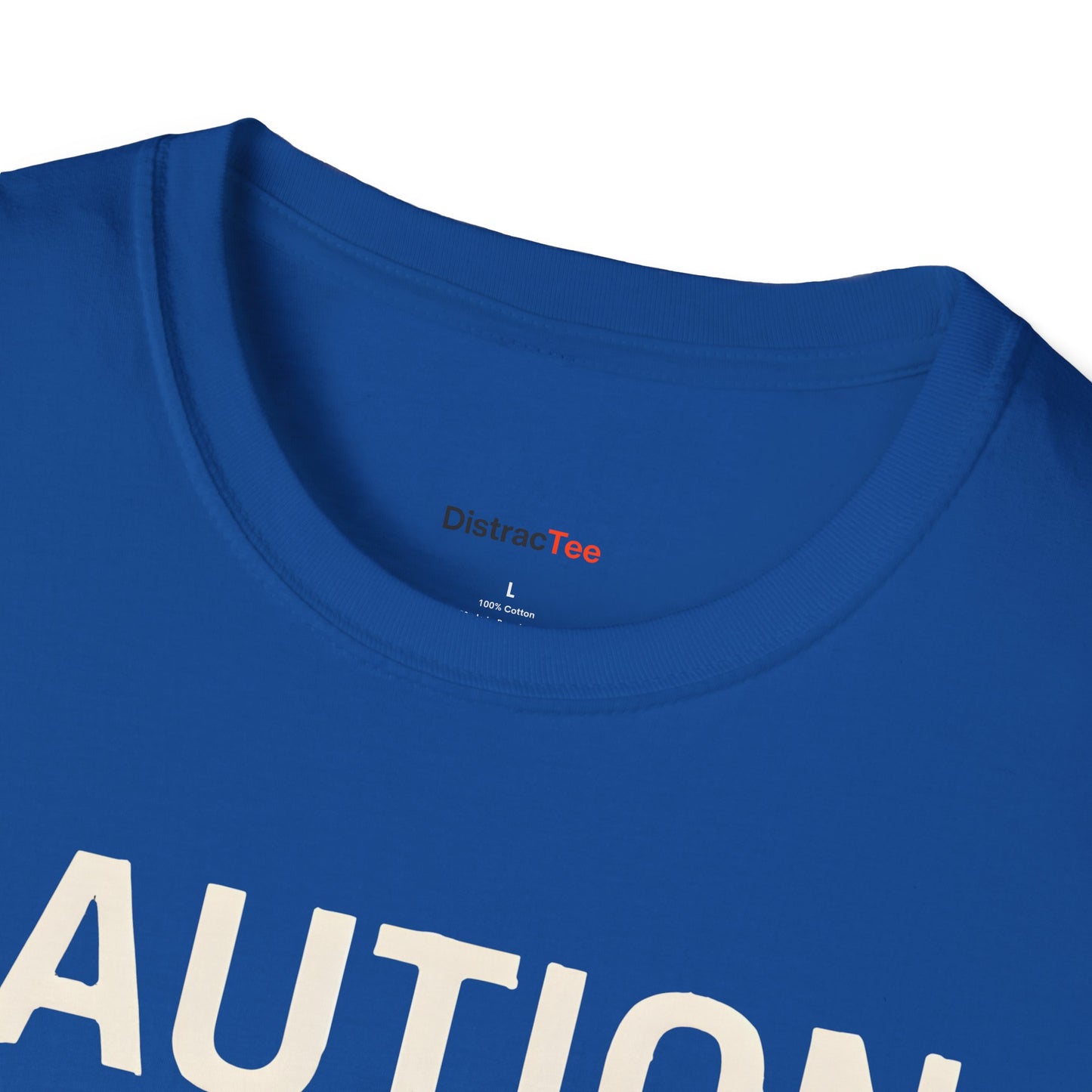 CAUTION Creative mind at work T-shirt