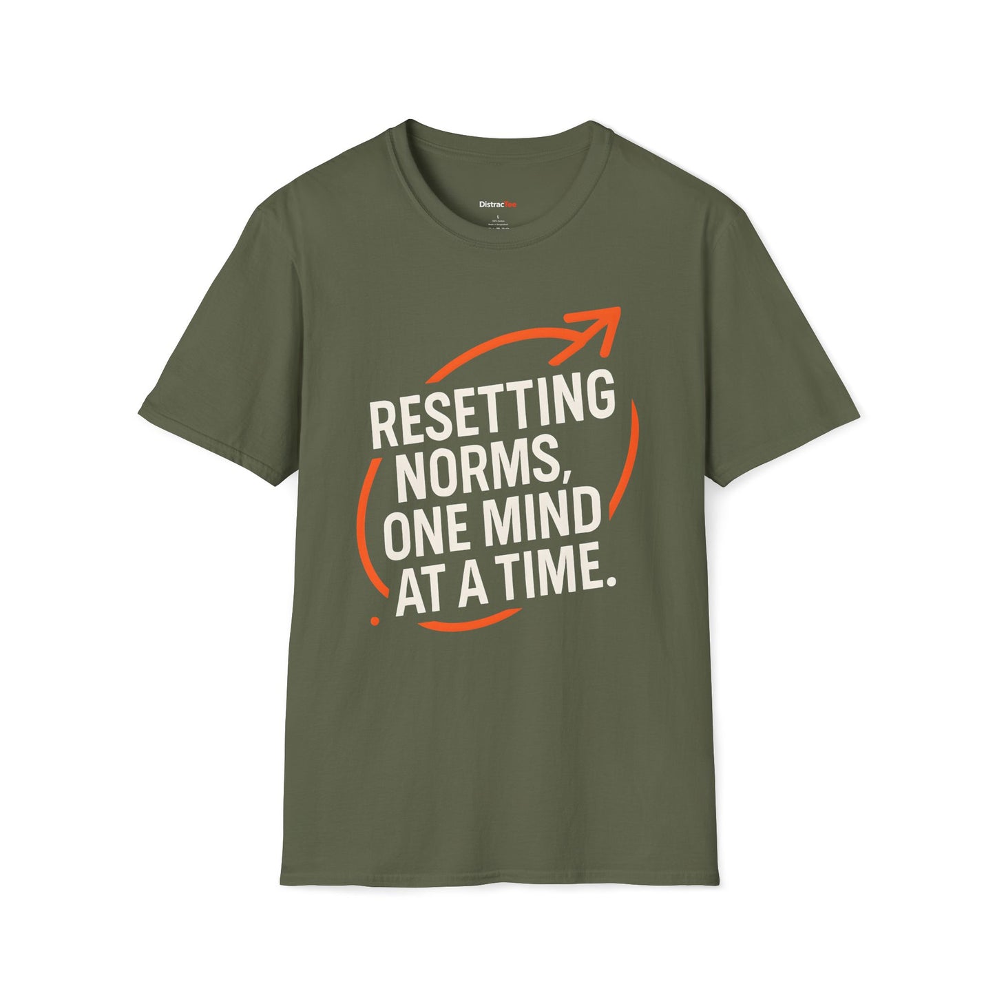Resetting Norms, one mind at a time T-shirt