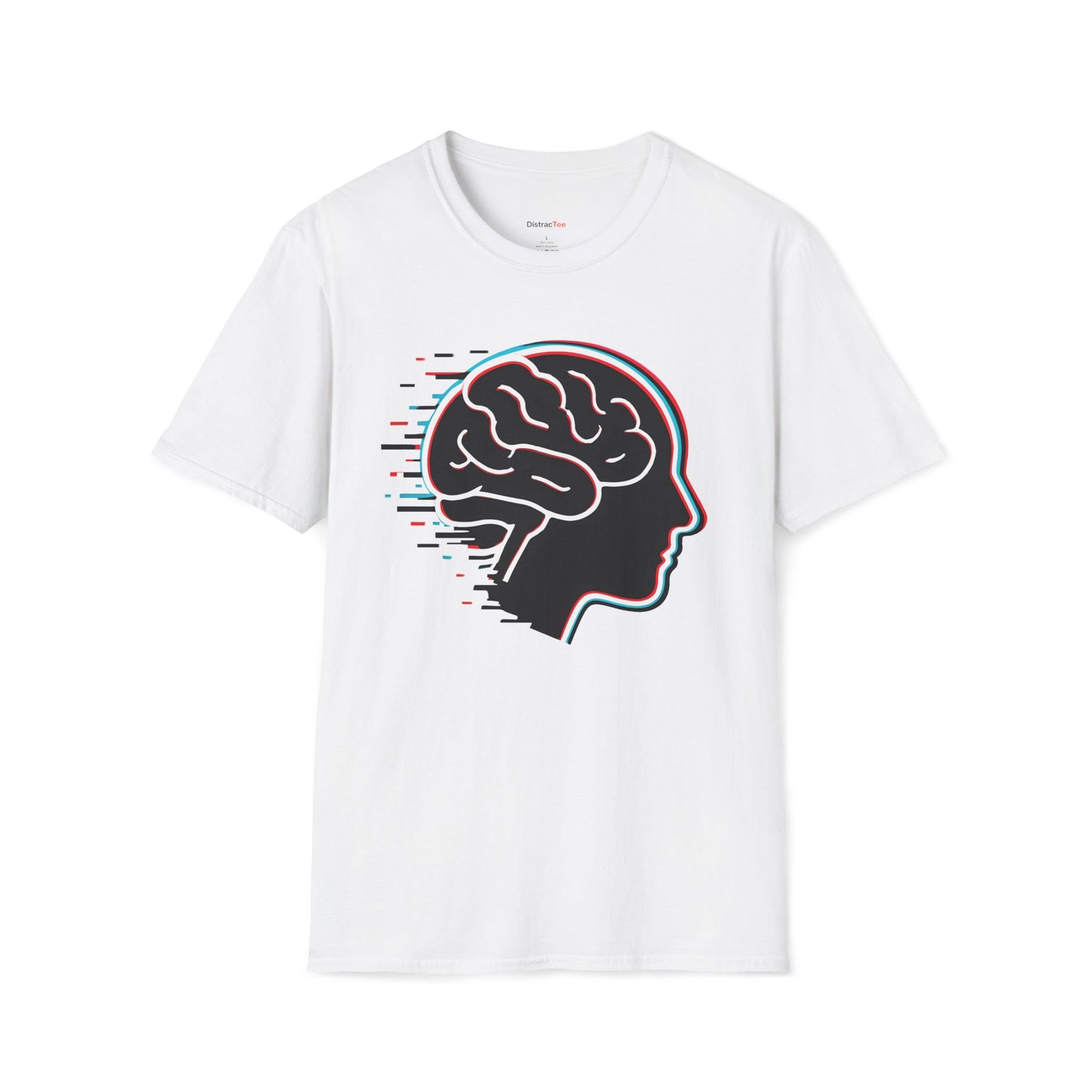 ADHD Glitch brain burst T-shirt