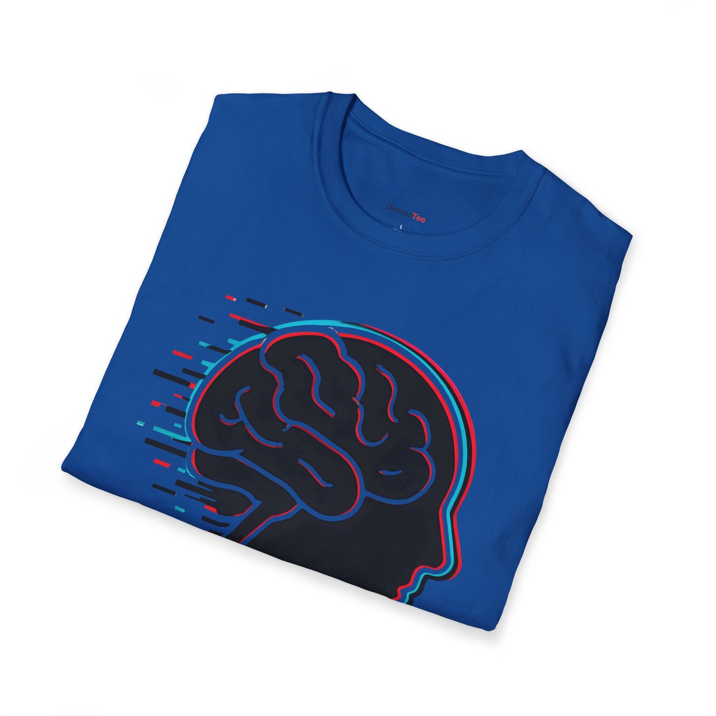 ADHD Glitch brain burst T-shirt