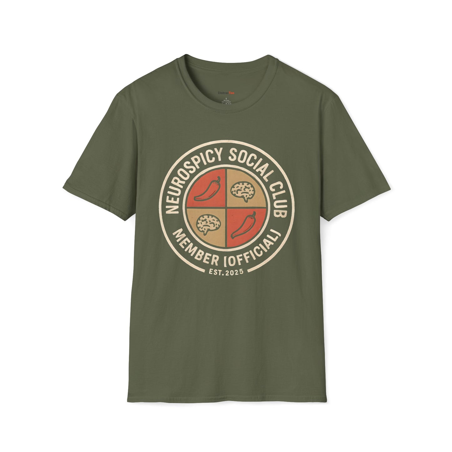 Neurospicy Social Club T-shirt