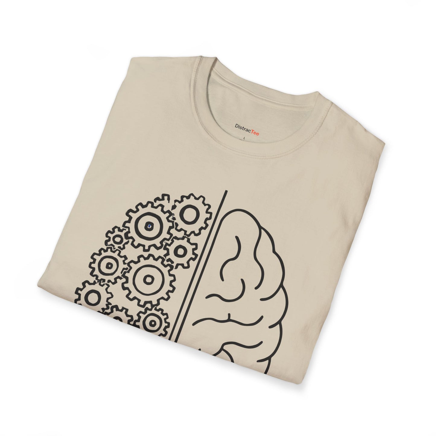 ADHD Brain Cogwheel T-shirt