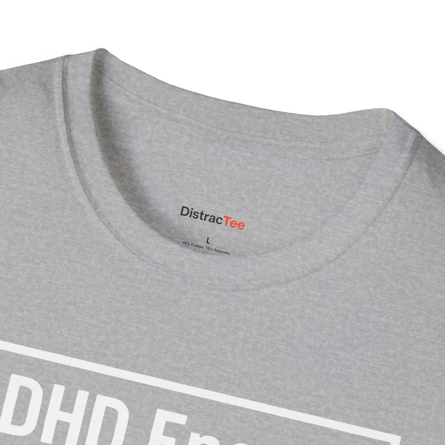 ADHD Nutrition Label T-shirt