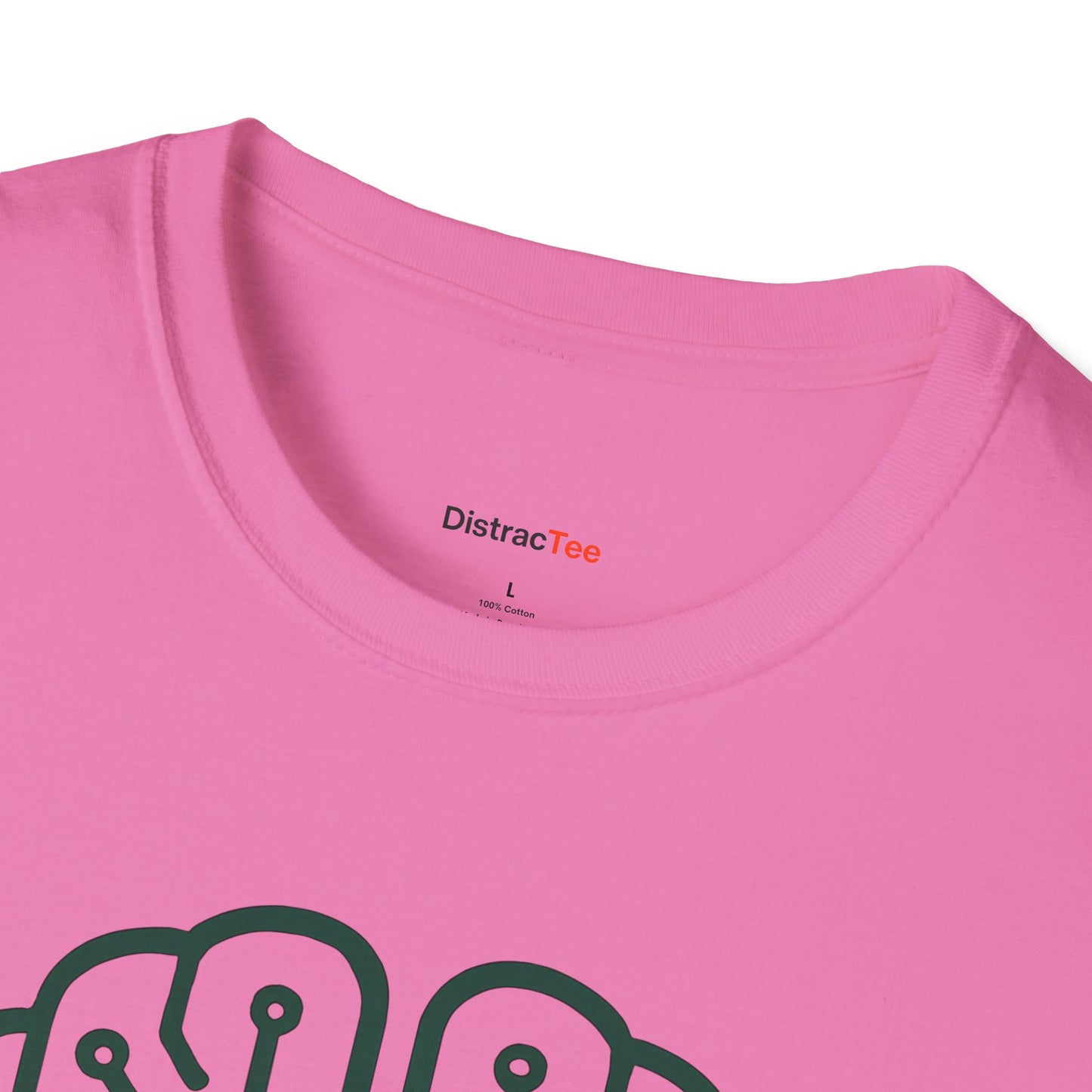 Emerald circuit brain T-shirt