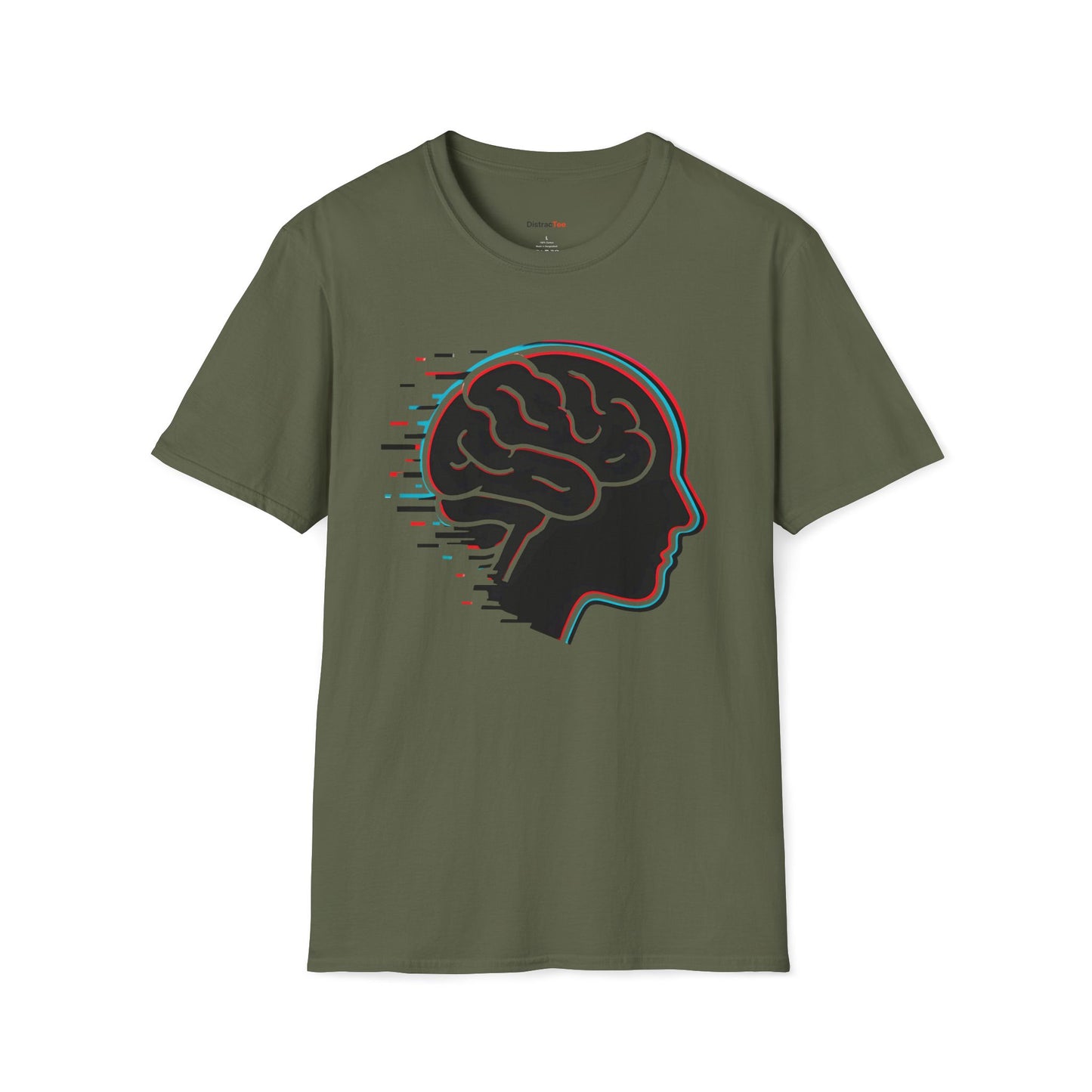 ADHD Glitch brain burst T-shirt