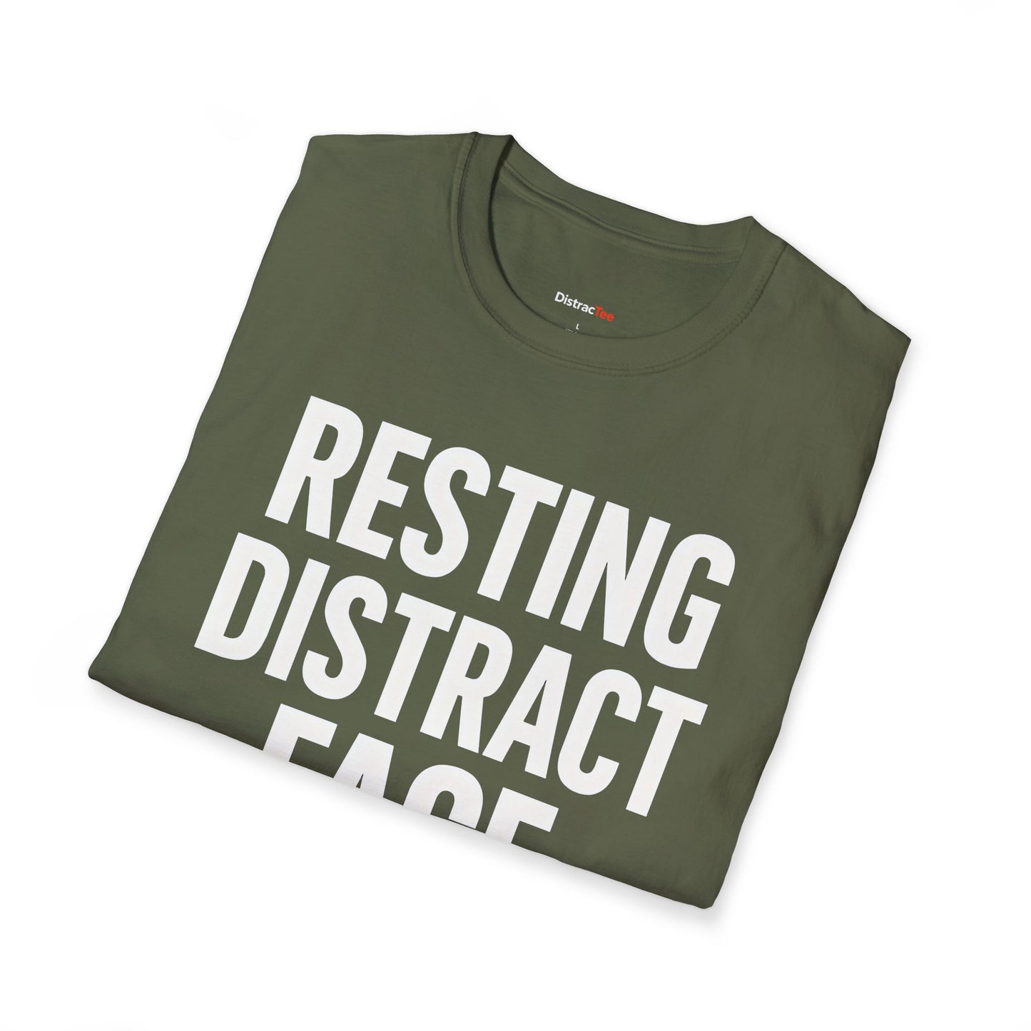 Resting Distract Face T-shirt
