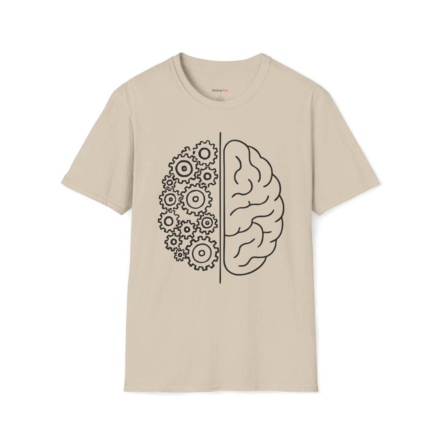 ADHD Brain Cogwheel T-shirt