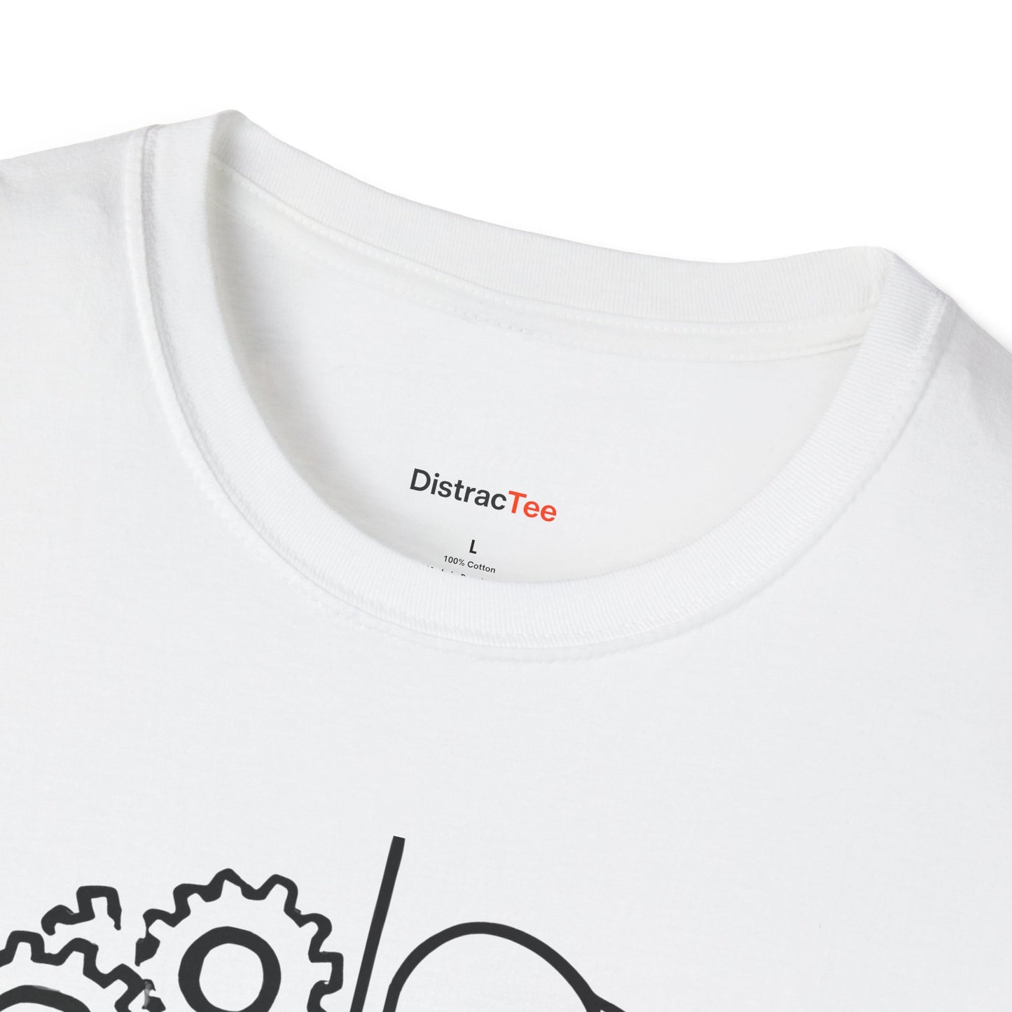ADHD Brain Cogwheel T-shirt