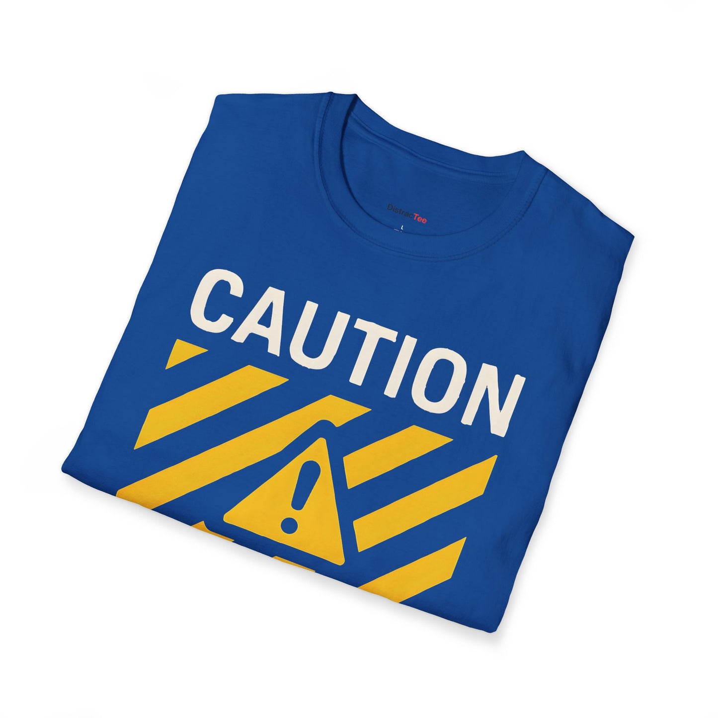 CAUTION Creative mind at work T-shirt