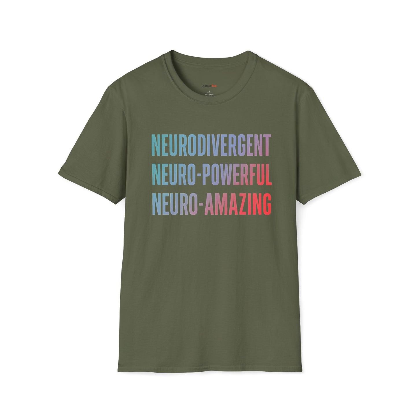 Neurodivergent Neuro-powerful Neuro-amazing T-shirt