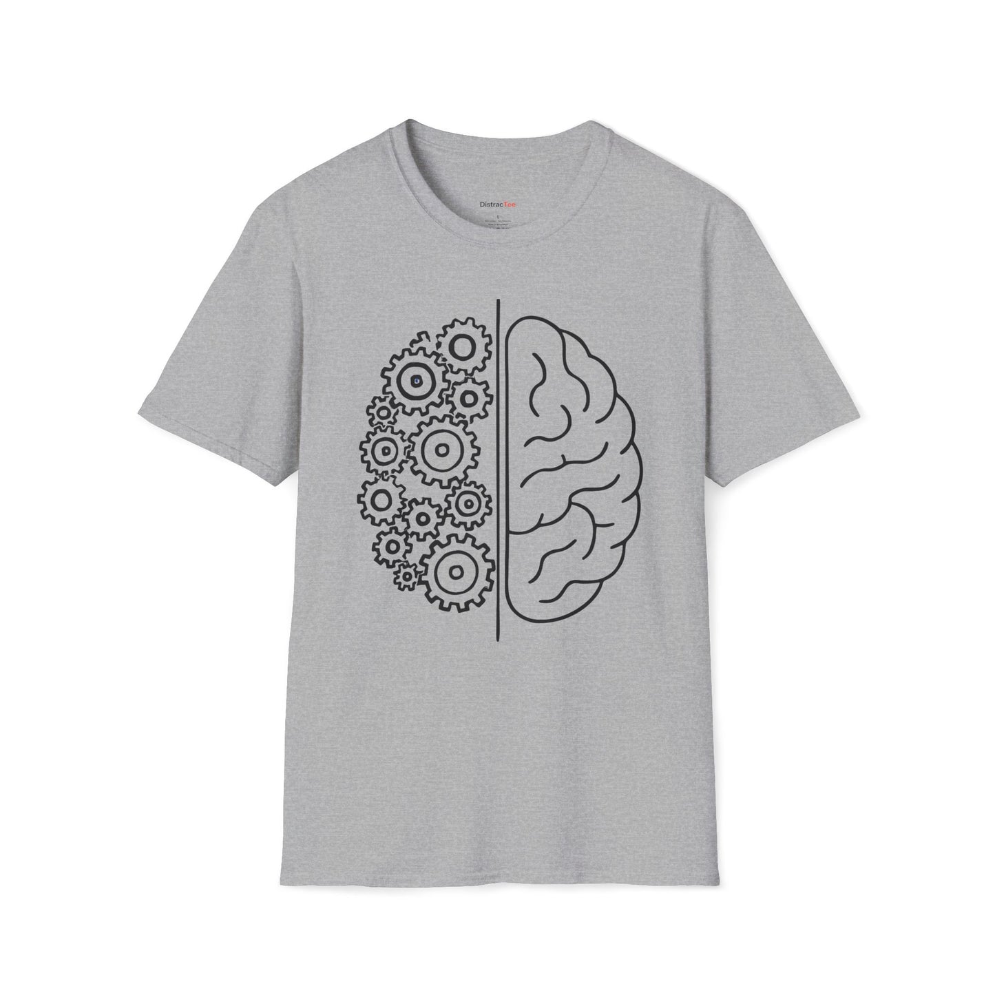 ADHD Brain Cogwheel T-shirt