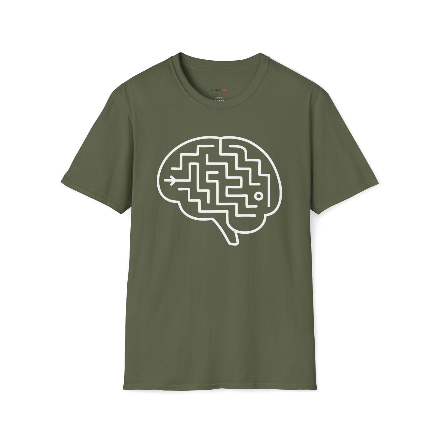 ADHD Brain maze T-shirt