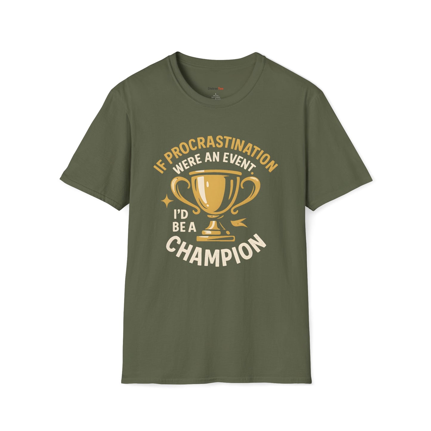 Procrastination Champion T-shirt