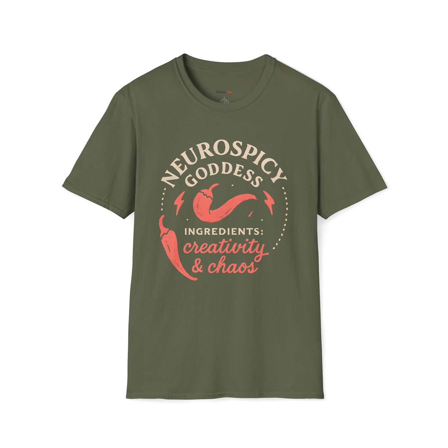 Neurospicy Goddess T-shirt