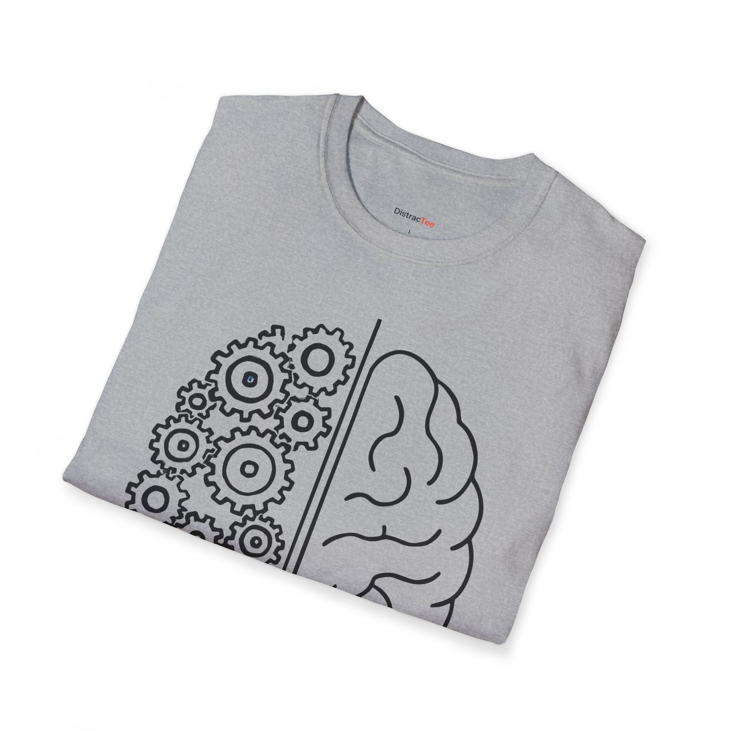ADHD Brain Cogwheel T-shirt
