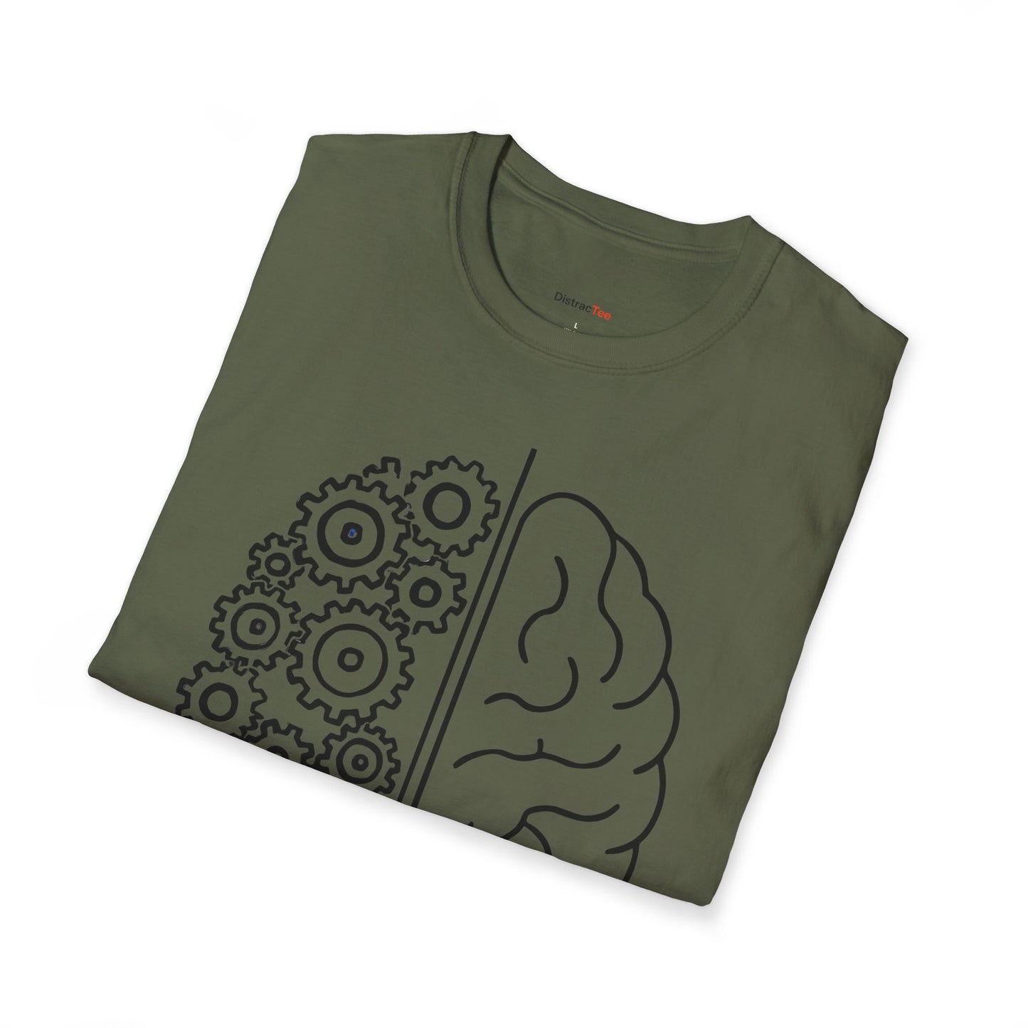 ADHD Brain Cogwheel T-shirt