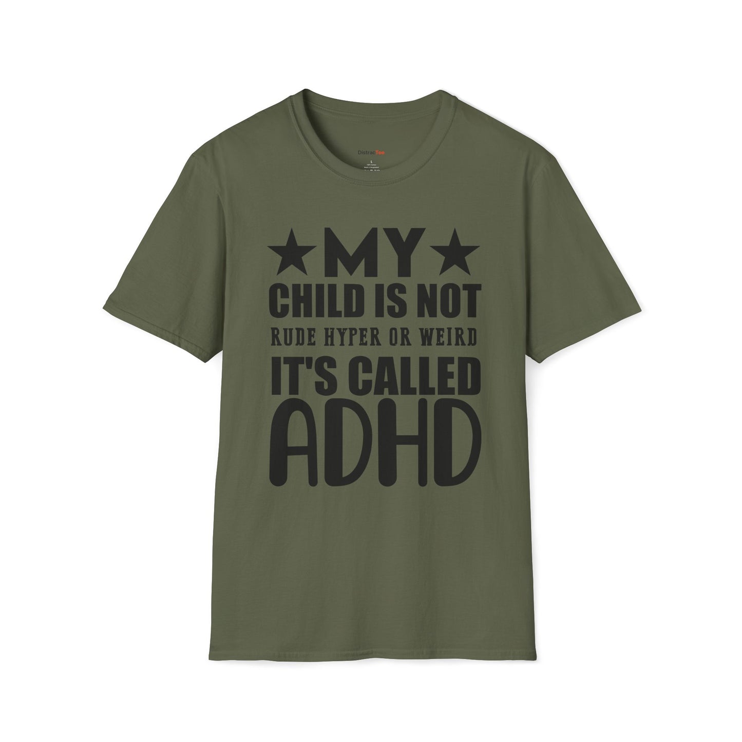 It's called ADHD T-shirt