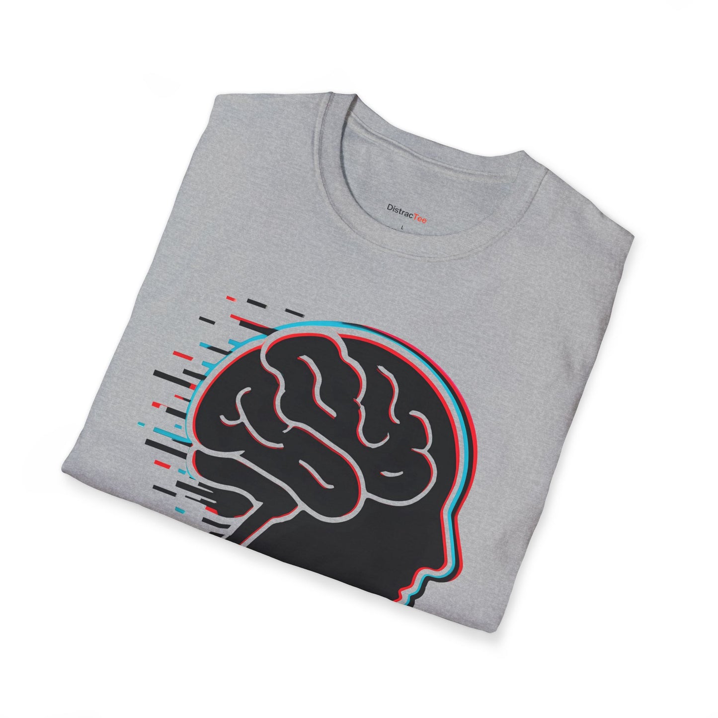 ADHD Glitch brain burst T-shirt