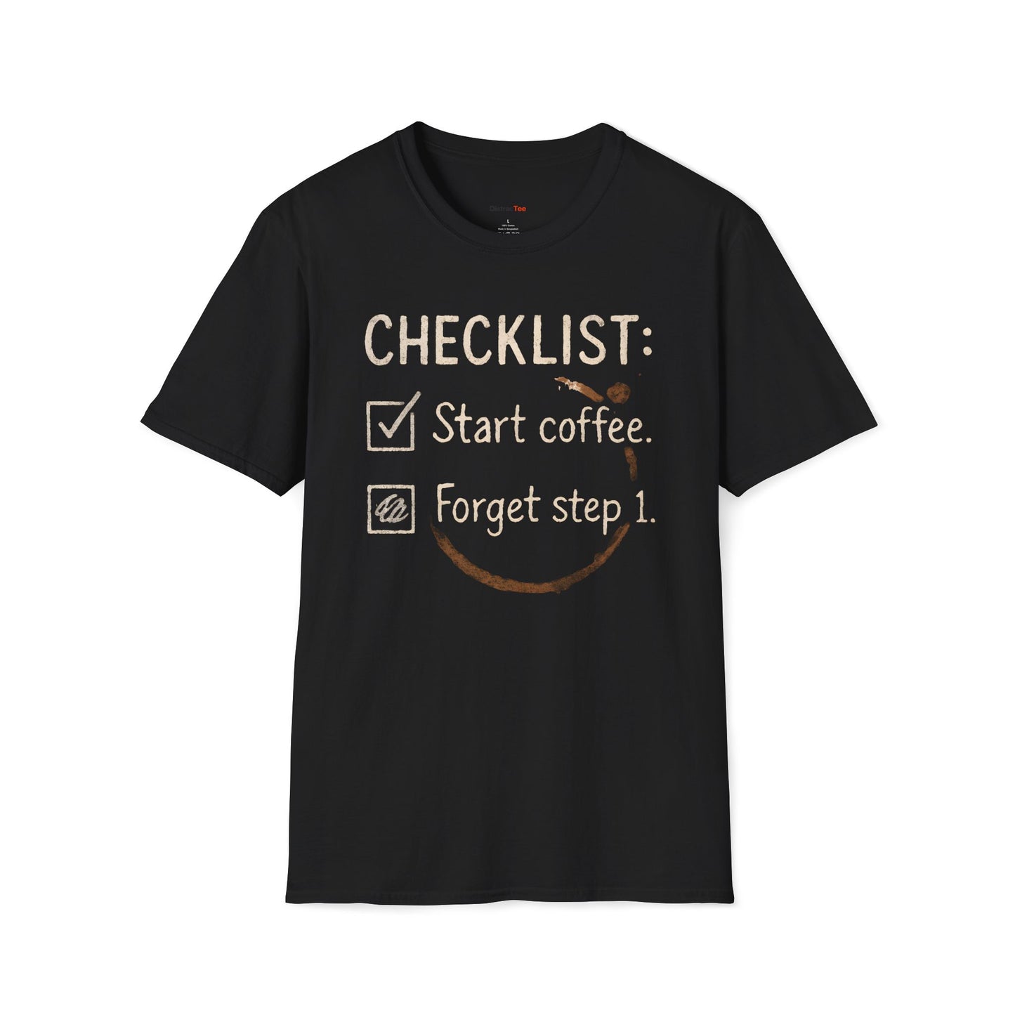 ADHD Checklist T-shirt