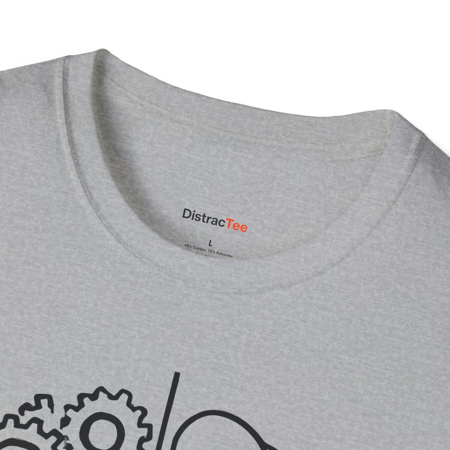 ADHD Brain Cogwheel T-shirt