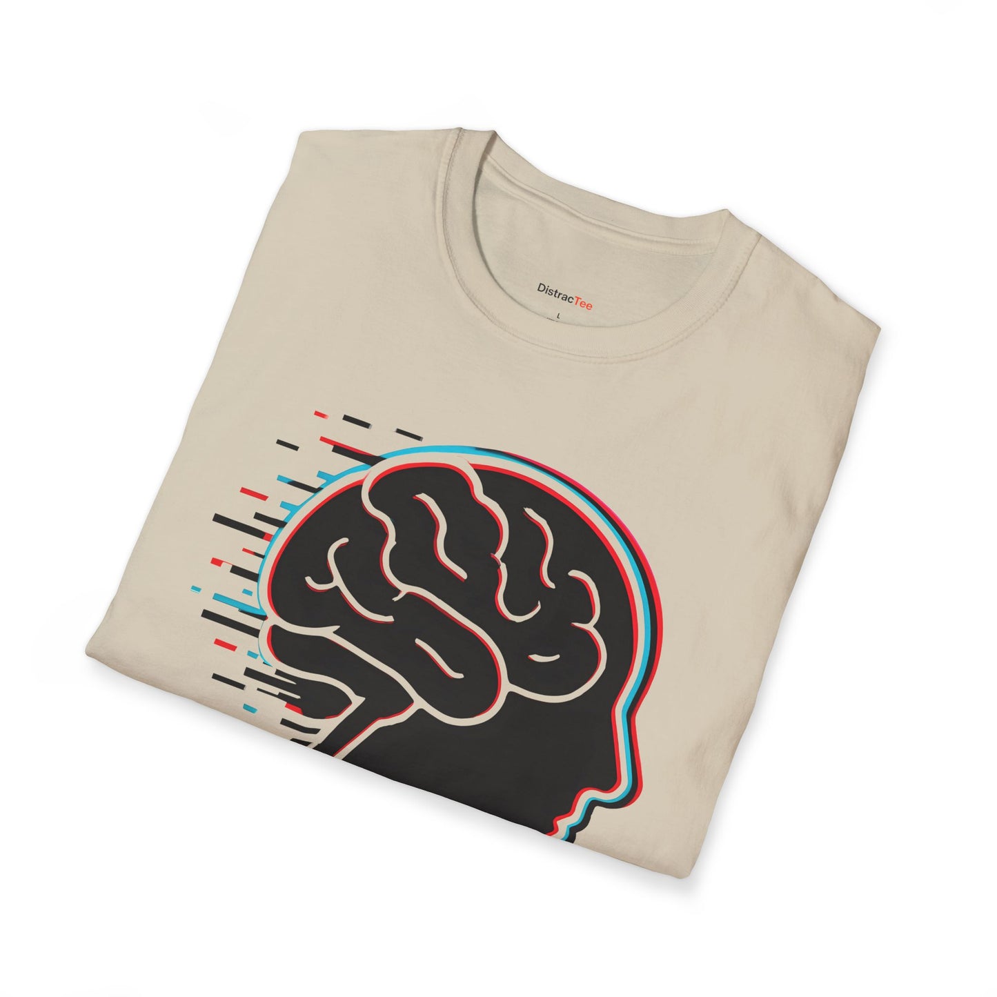 ADHD Glitch brain burst T-shirt