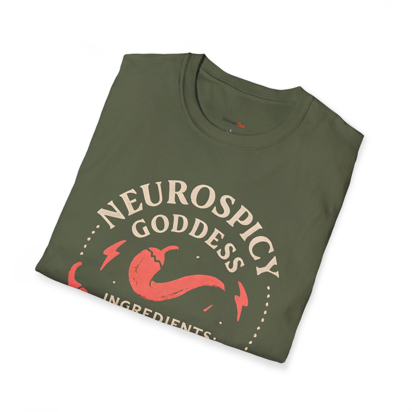 Neurospicy Goddess T-shirt
