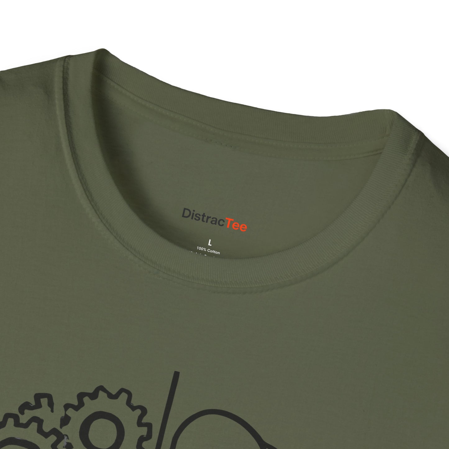 ADHD Brain Cogwheel T-shirt