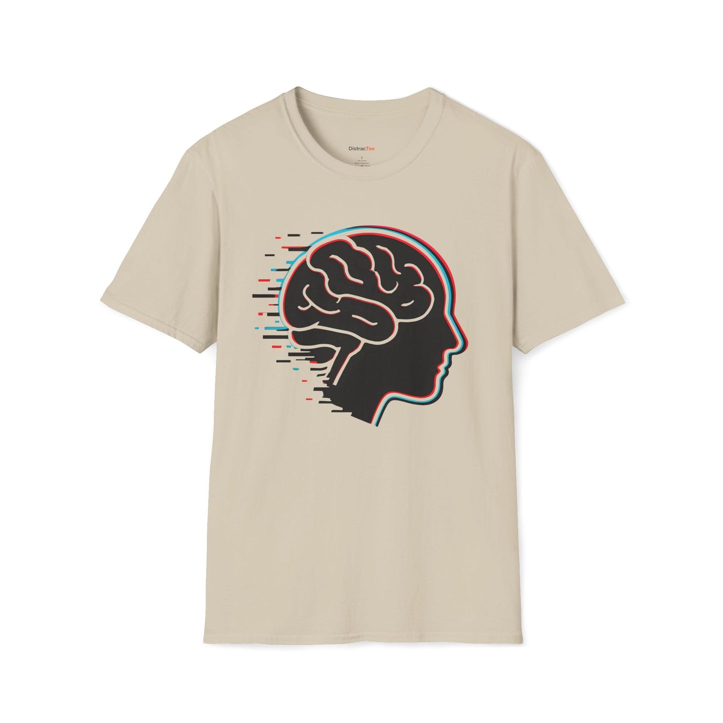 ADHD Glitch brain burst T-shirt