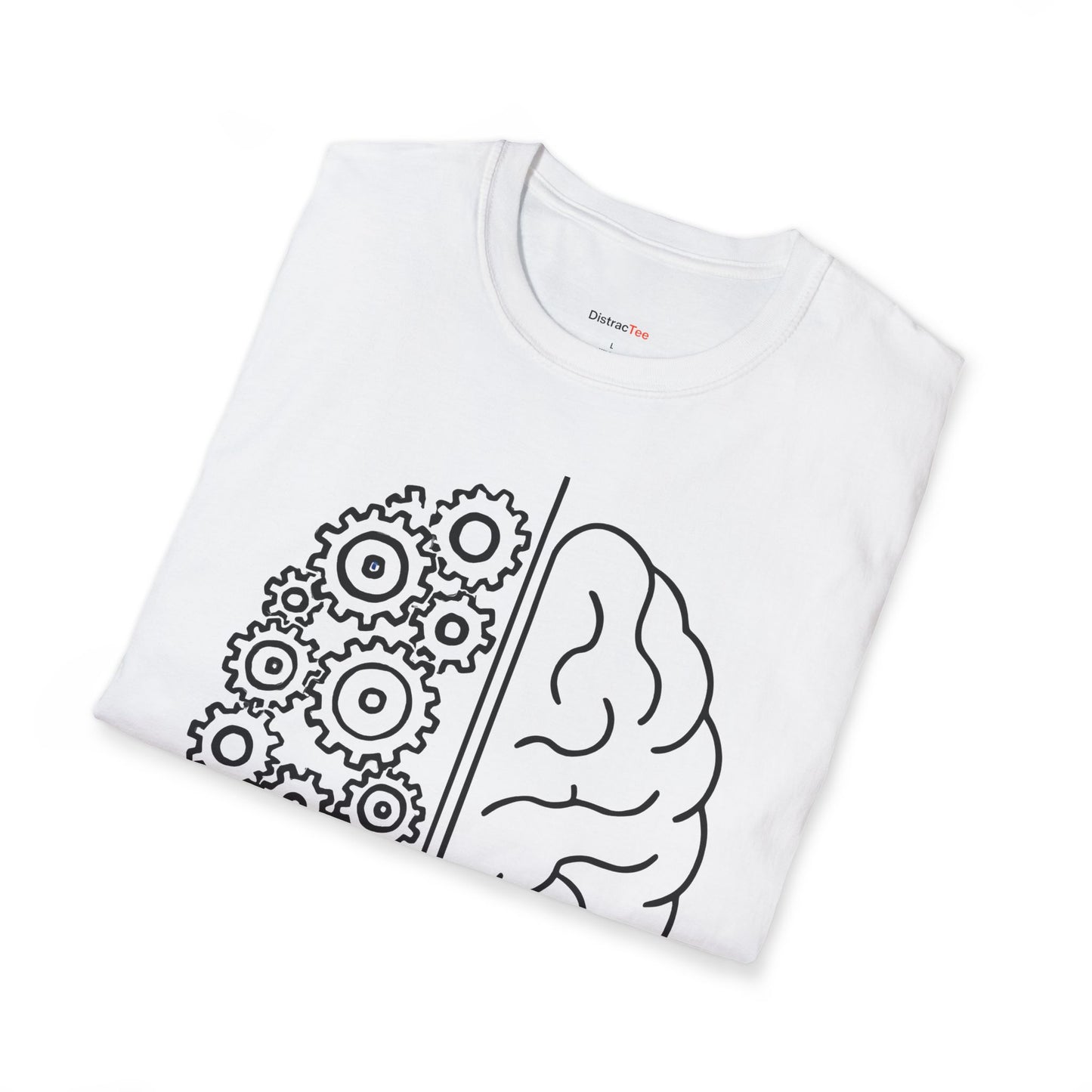 ADHD Brain Cogwheel T-shirt