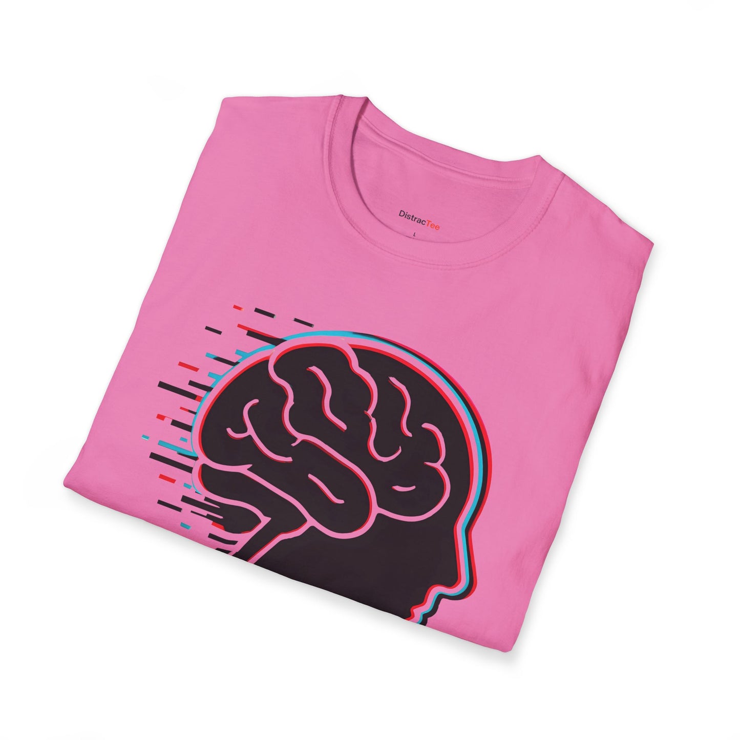 ADHD Glitch brain burst T-shirt
