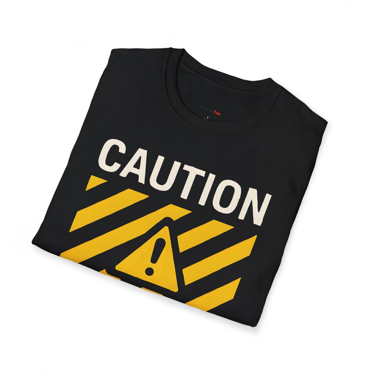 CAUTION Creative mind at work T-shirt