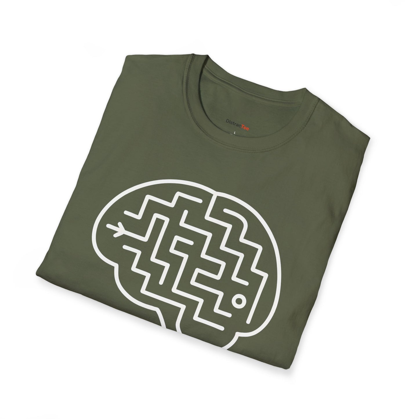 ADHD Brain maze T-shirt