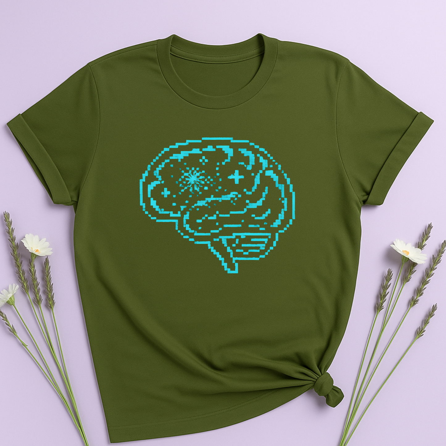 Pixel Brain spark T-shirt