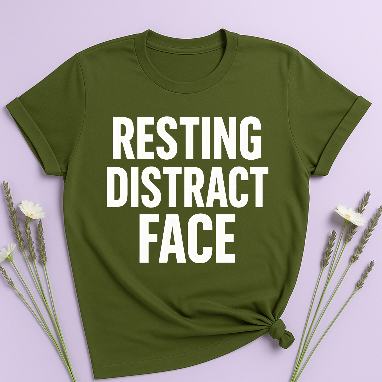 Resting Distract Face T-shirt