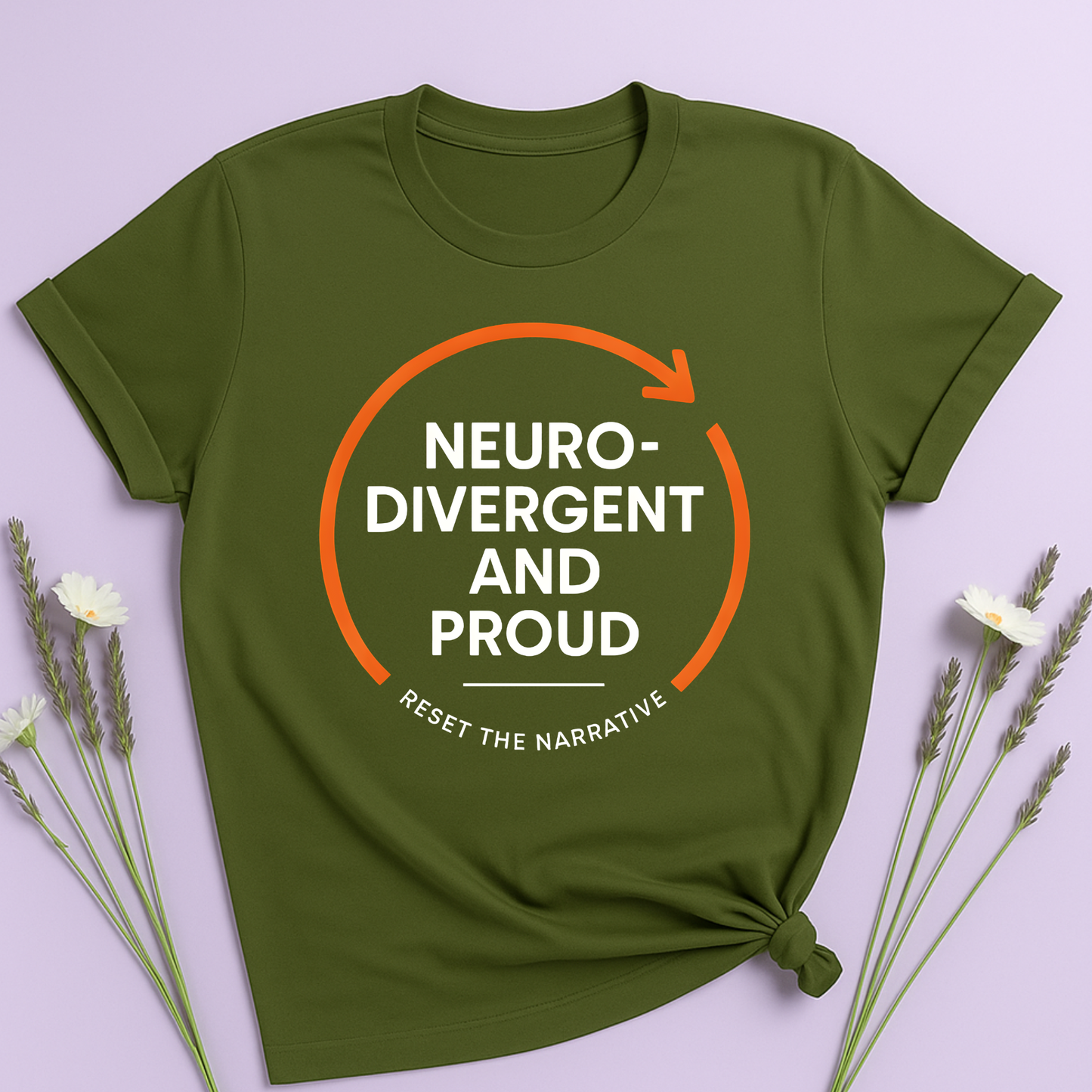 Neurodivergent and Proud T-shirt