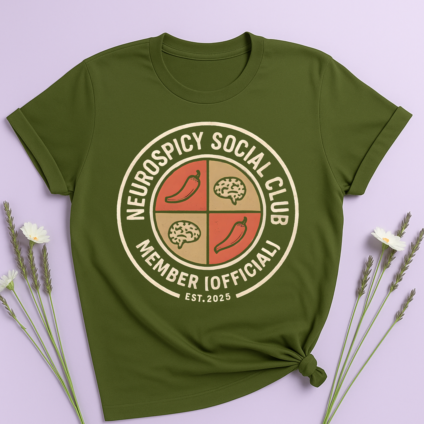 Neurospicy Social Club T-shirt