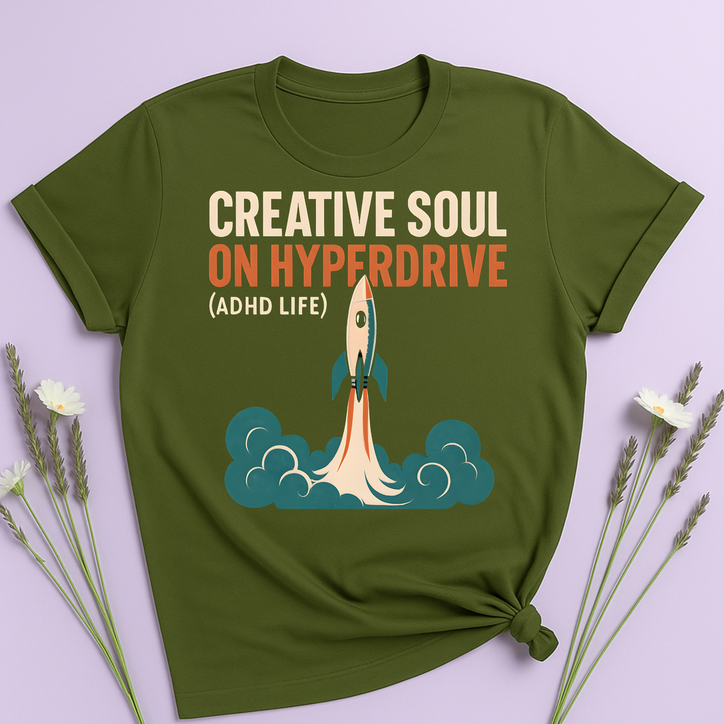 Creative Soul on Hyperdrive T-shirt