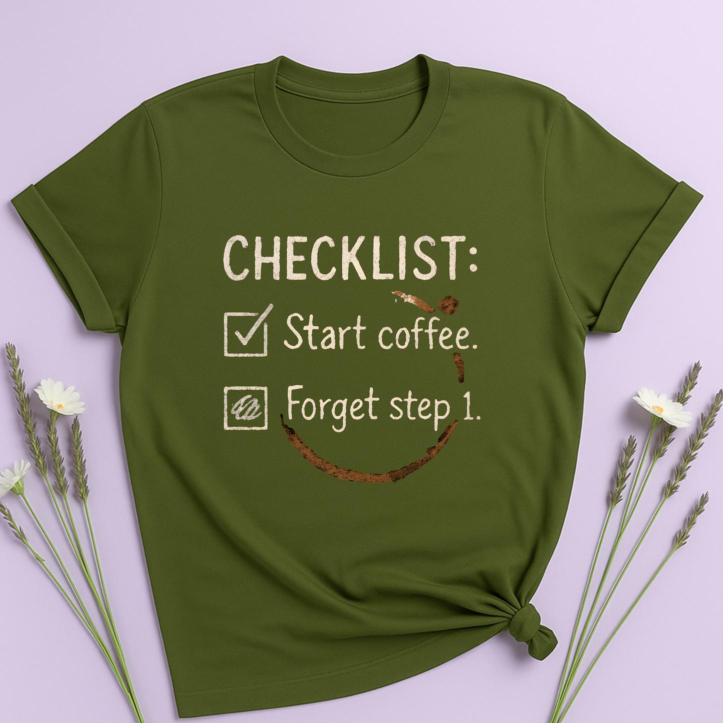 ADHD Checklist T-shirt